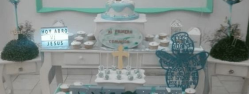 ideas de decoración de primera comunión