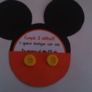 invitaciones mickey