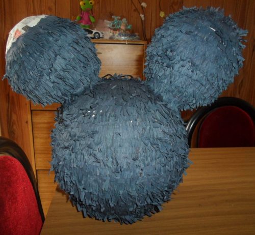piñata mickey paso a paso