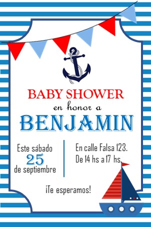 invitacion digital baby shower