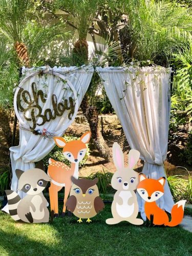 decoración bosque encantado