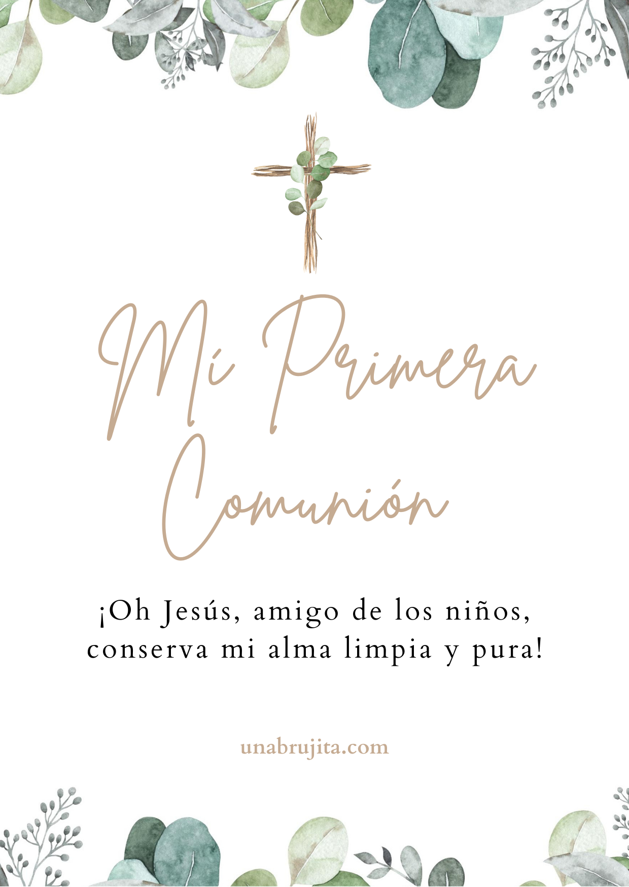 frases hermosas para primera comunión