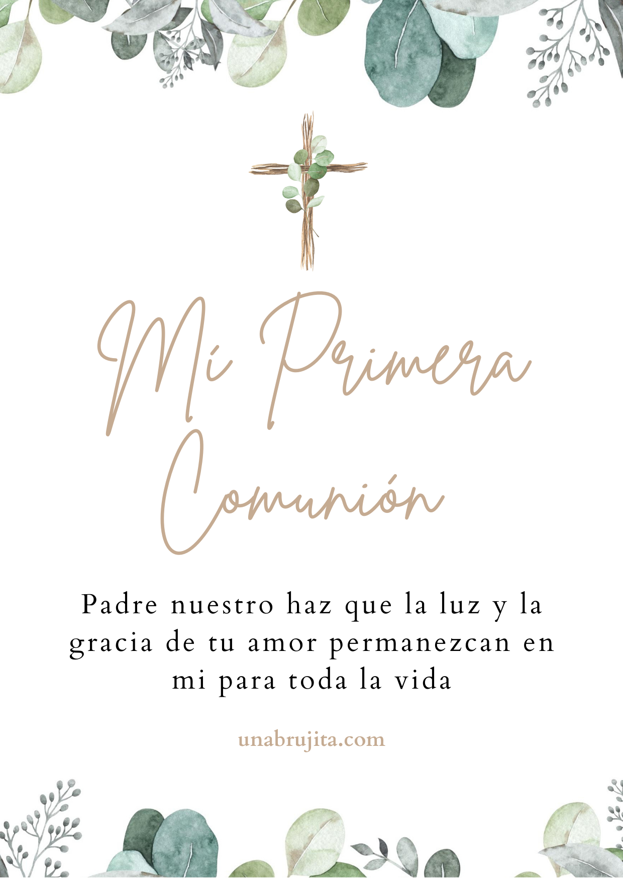 frases hermosas para primera comunión