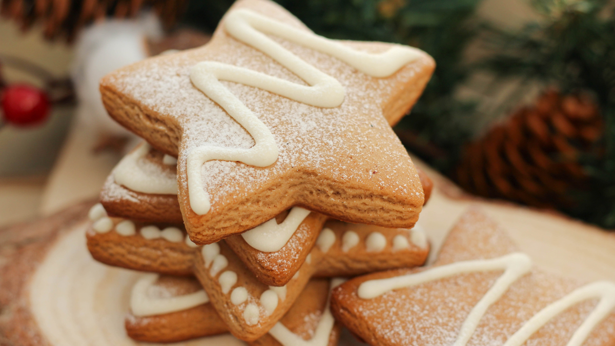 Celebra la Navidad con estas deliciosas galletas de jengibre