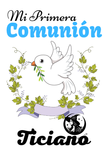 cartel mi comunión para imprimir