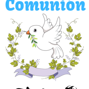 cartel mi comunión para imprimir