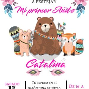 invitacion para primer añito