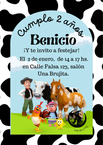invitación de la granja de zenón