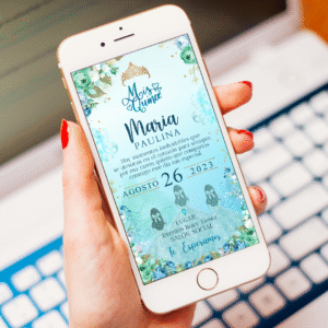 invitación interactiva para 15 años