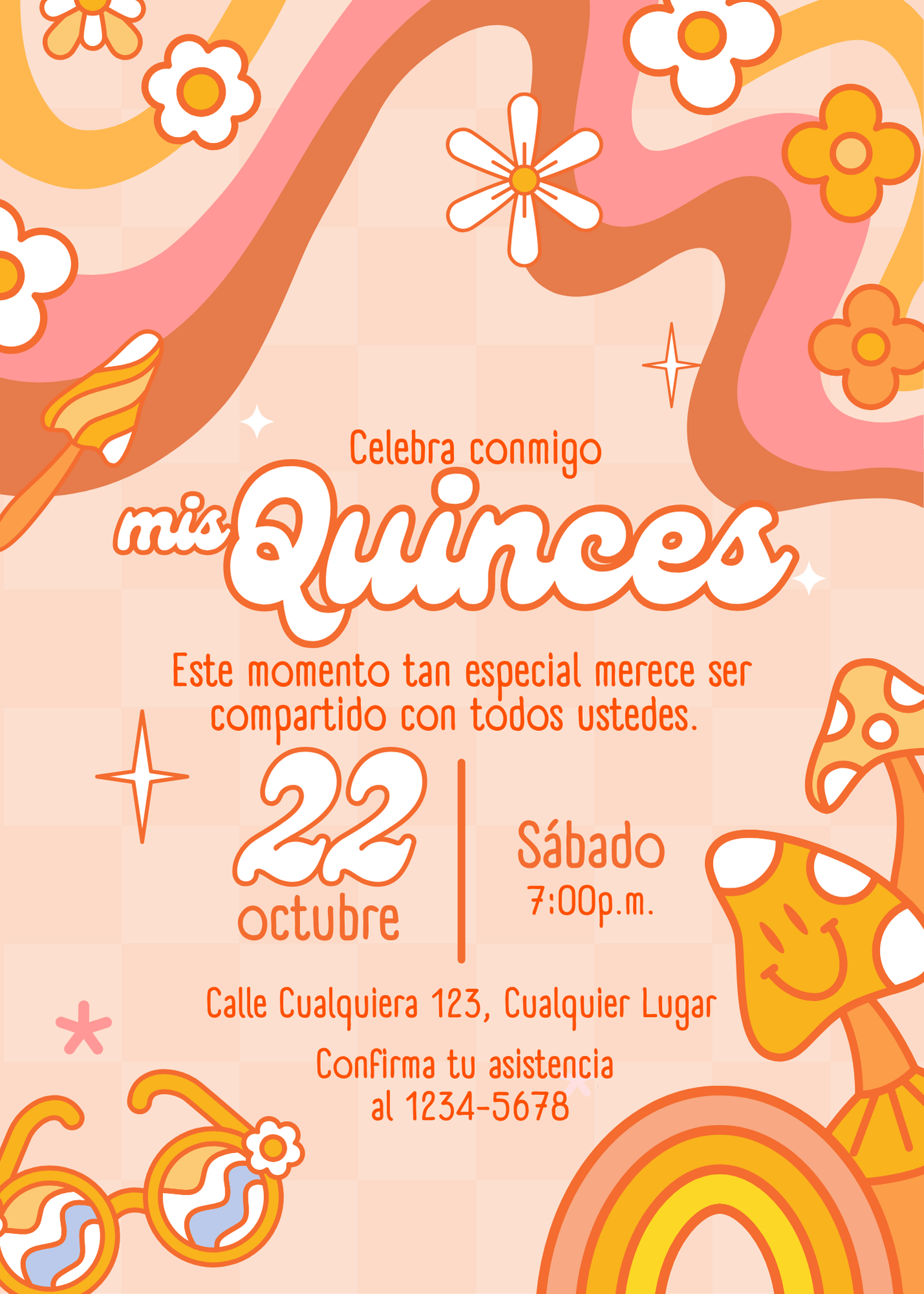 invitación digital 15 años