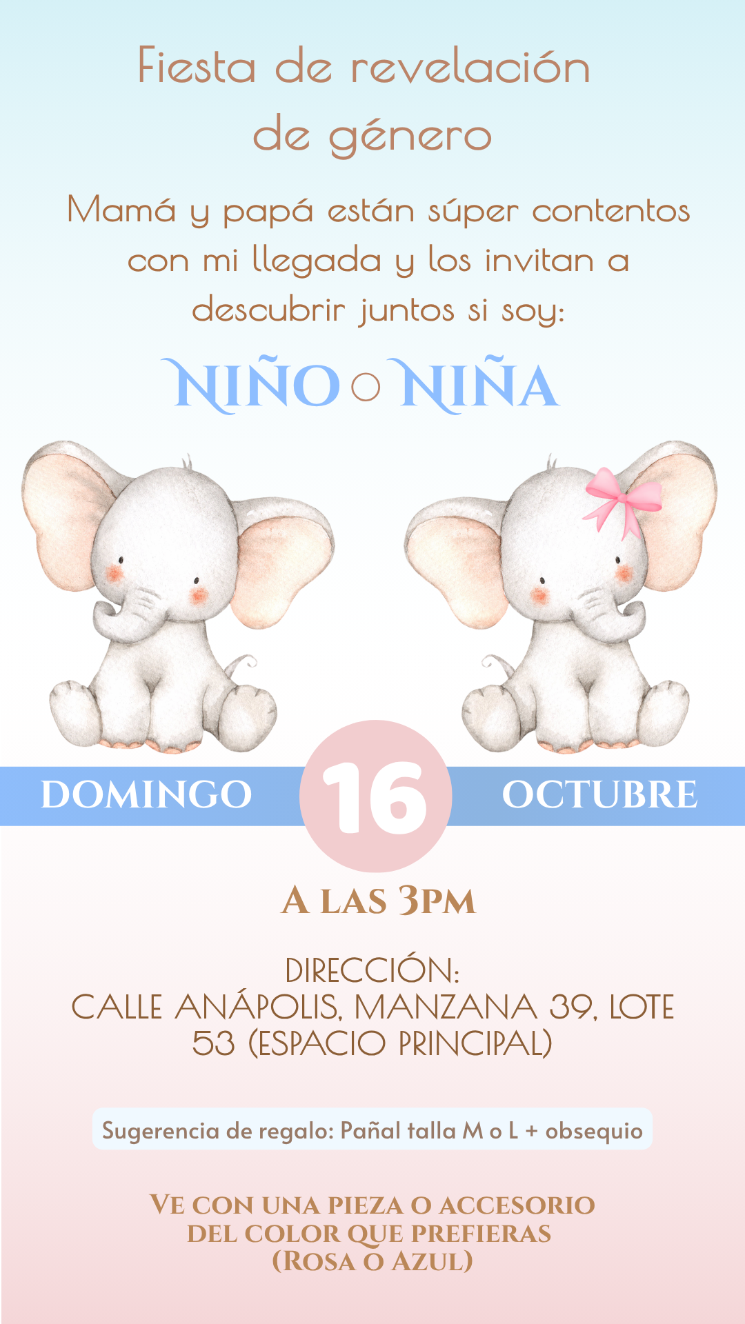 invitacion digital revelación