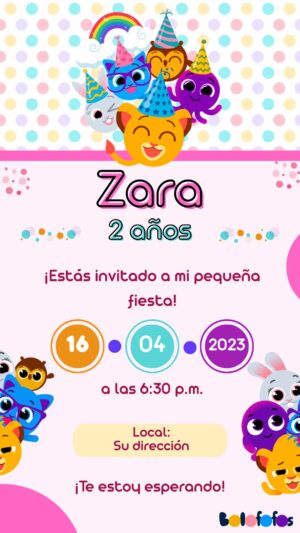 invitación virtual bolofofos