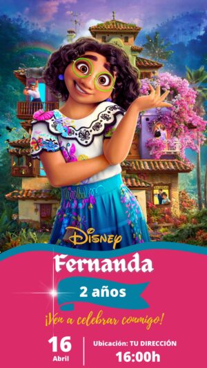 invitación digital Encanto