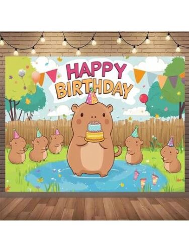 ideas para decoracion capibara