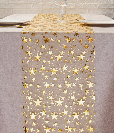 mesa festiva navideña