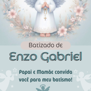 Invitación para Primera Comunión de niño