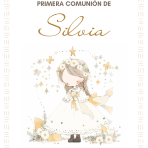 Invitación Digital para Comunión Niña