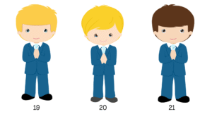 Invitación para comunión niño