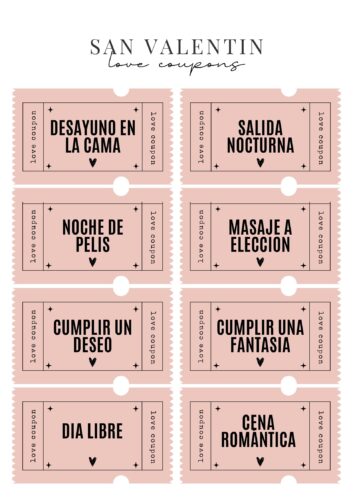 cuponera san valentin