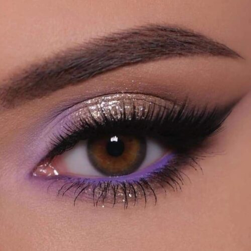 maquillaje 15 años rapunzel