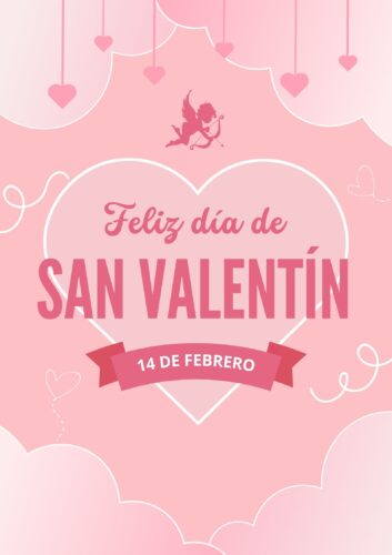 Tarjetas de San Valentín para imprimir