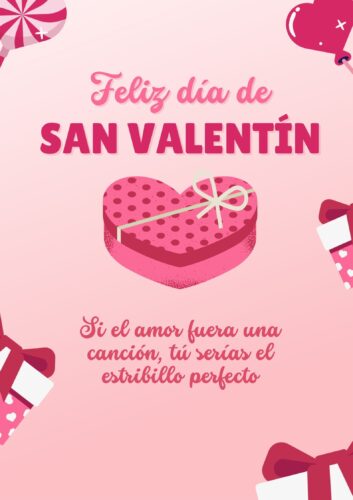 Tarjetas de San Valentín para imprimir