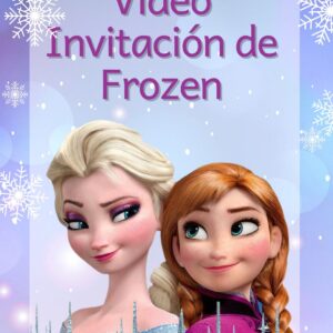 video invitacion de frozen