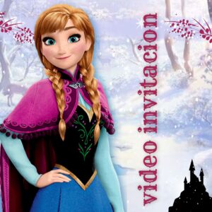 video invitacion frozen