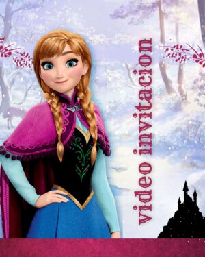 video invitacion frozen