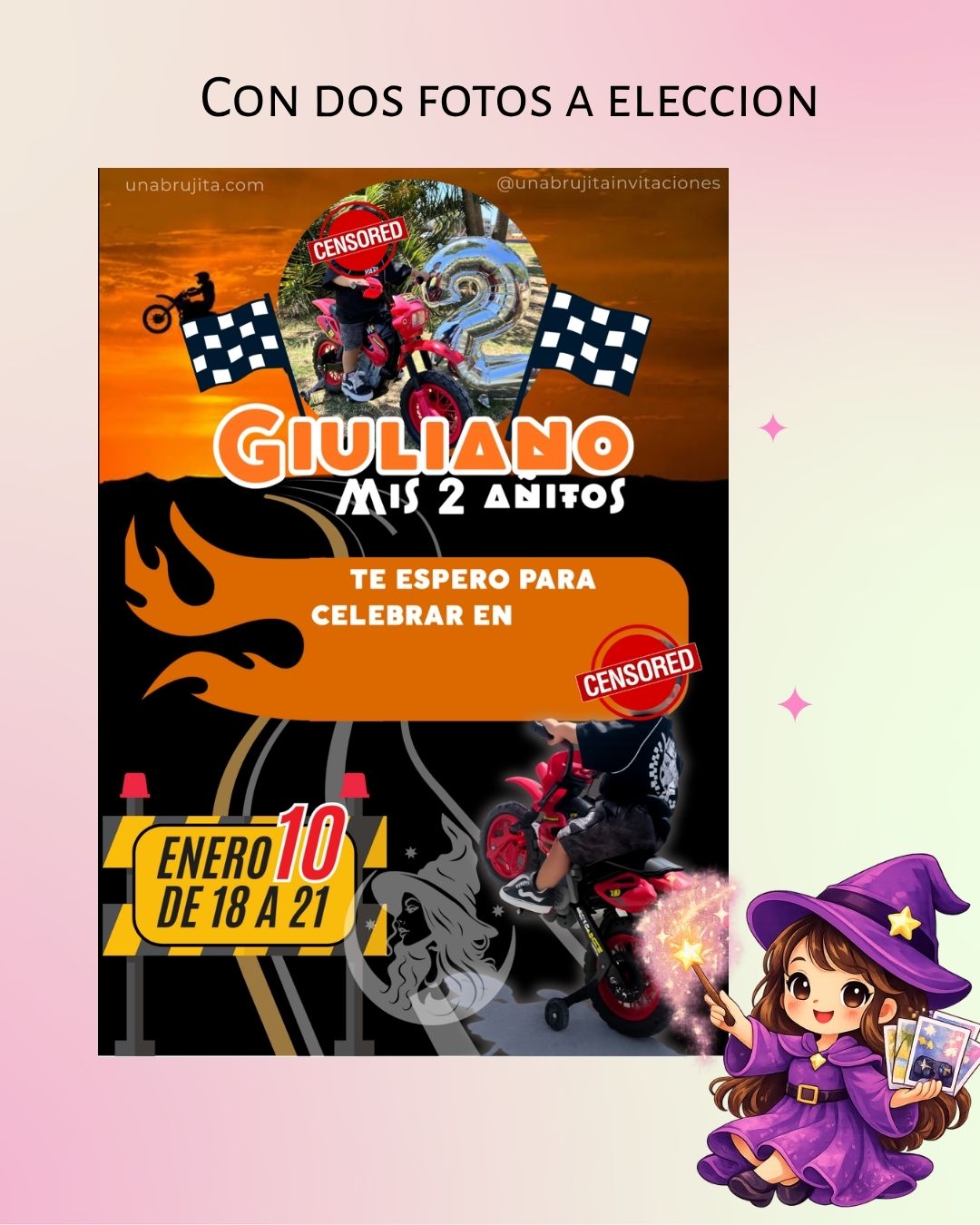 invitaciones personalizadas