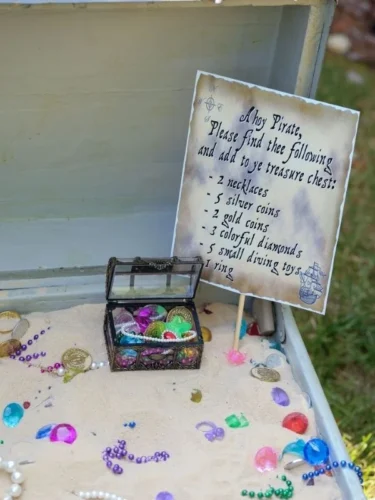 busqueda del tesoro para cumpleaños