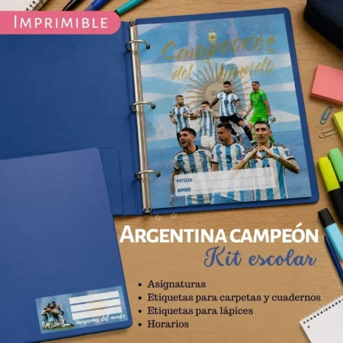 kit escolar argentina 