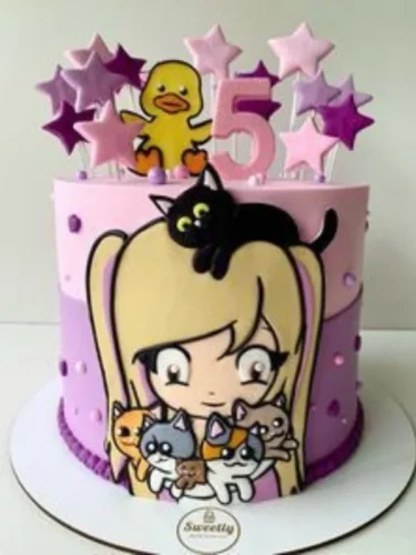 torta de lyna para cumpleaños