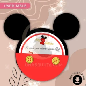 invitacion de mickey descarga gratuita
