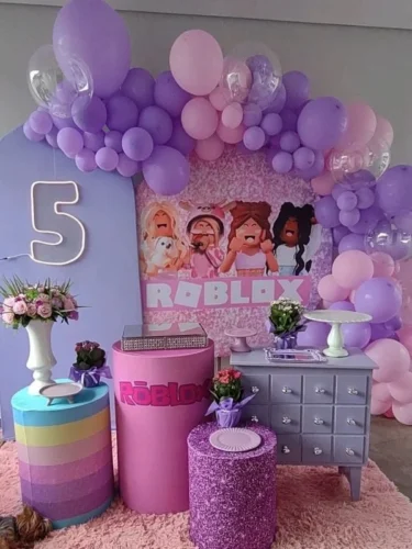 ideas para un cumpleaños de roblox nena