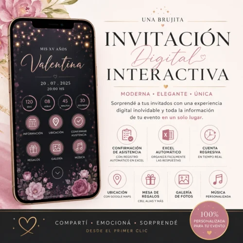 invitacion digital interactiva
