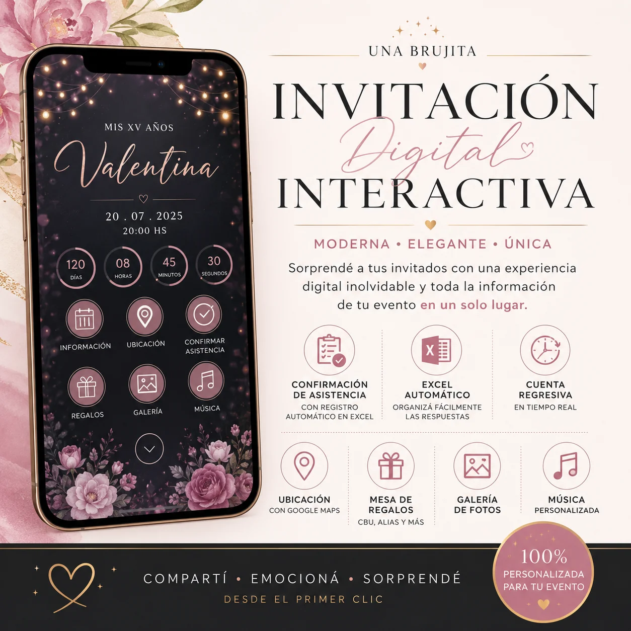 invitacion digital interactiva