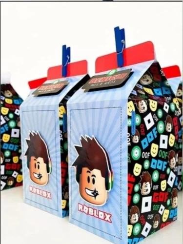 souvenirs para un cumpleaños de roblox