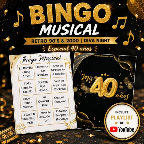 bingo musical 90s 2000s