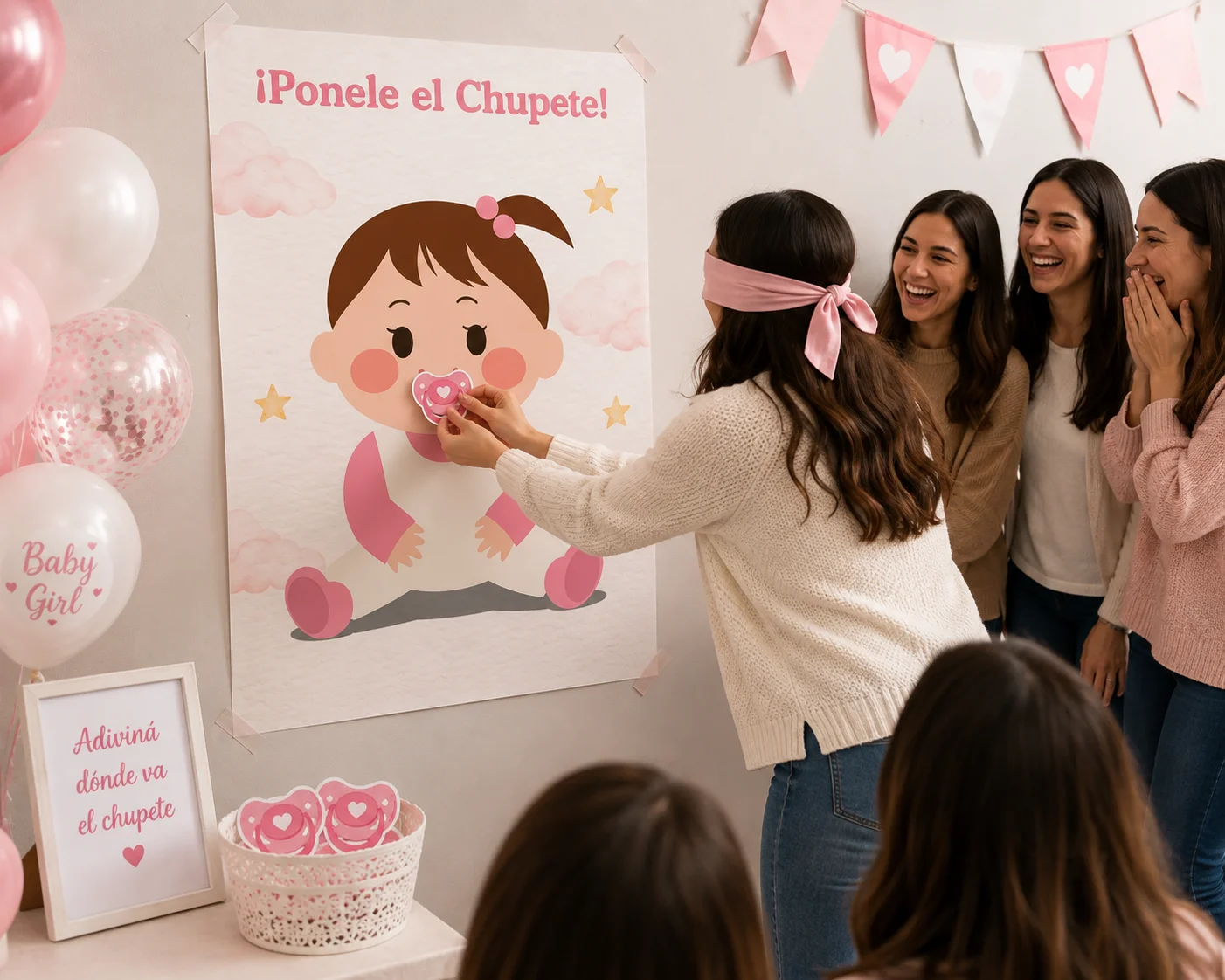 juegos para baby shower nena